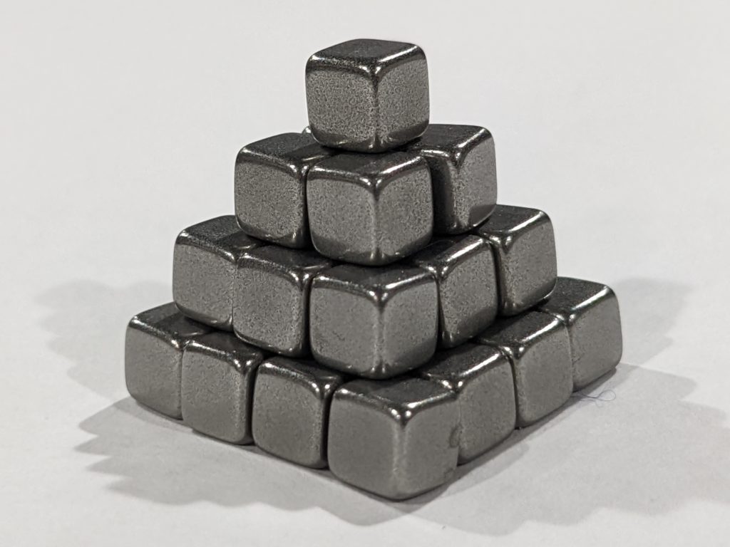 Tungsten Cubes Elmet Technologies